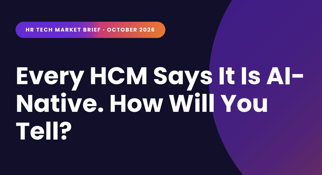 HR tech market brief